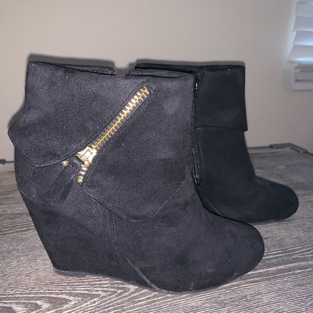 Black Ankle Booties